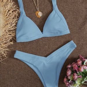 SHEIN Baby Blue Bikini